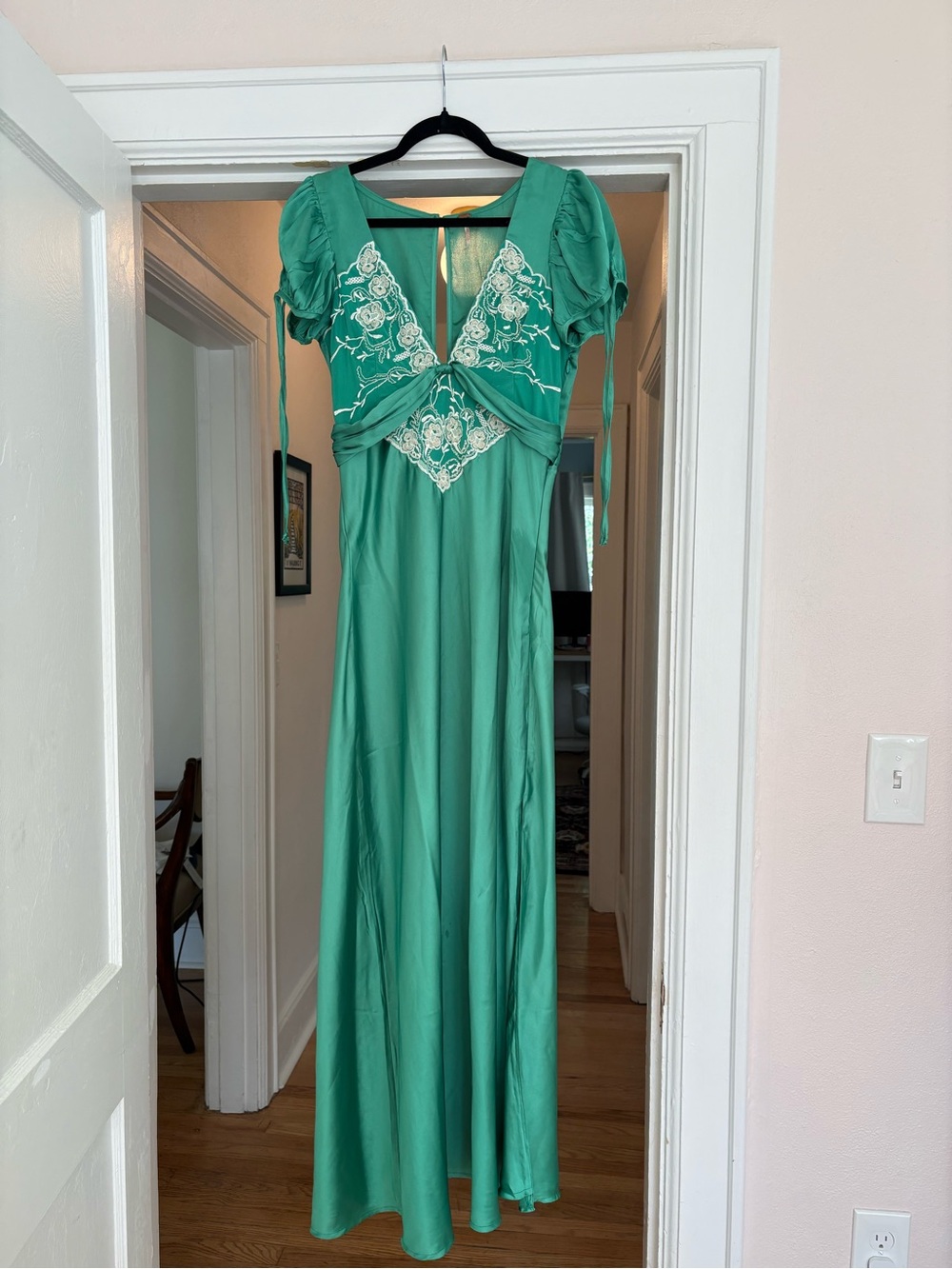 Free People Cooper Maxi Dress in the color Verdis